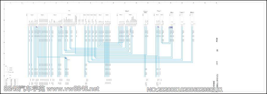 2012保时捷卡宴全车电路图(20) PCM（Porsche 通讯管理系统）